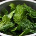 Spinach, Goat's Cheese, and Honey Tart